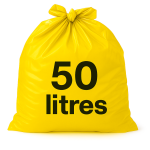 Sac poubelle Dasri - 50L - DASRI - Jaune - 500 sacs