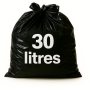 Sac poubelle - 20L - Noir - 1000 sacs