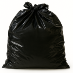 Sac poubelle - 130L - Noir - 100 sacs