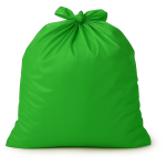 Sac poubelle - 110L - Vert - 200 sacs